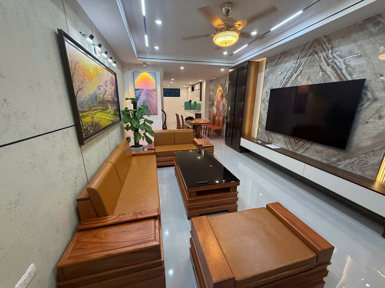 BÁN NHÀ LIÊN NINH THANH TRÌ. Ô TÔ VÀO NHÀ. 55M, 4 TẦNG, NHỈNH 8 TỶ